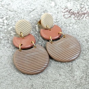 ROSEGOLD fülbevaló - ékszer - fülbevaló - lógó fülbevaló - Meska.hu