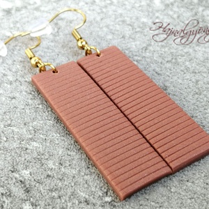 ROSEGOLD fülbevaló - ékszer - fülbevaló - lógó fülbevaló - Meska.hu