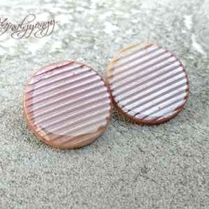 ROSEGOLD fülbevaló - ékszer - fülbevaló - klipsz - Meska.hu