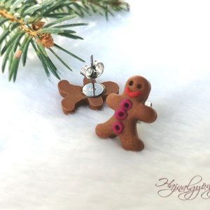 MÉZI fülbevaló / pink - ékszer - fülbevaló - pötty fülbevaló - Meska.hu