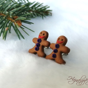 MÉZI fülbevaló / lila - Meska.hu