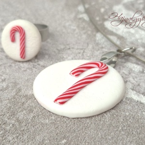 CUKORPÁLCA ékszerszett - Meska.hu