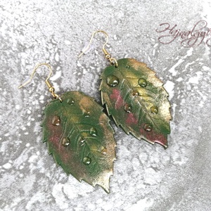 HARMATCSEPP fülbevaló - ékszer - fülbevaló - lógó fülbevaló - Meska.hu