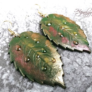 HARMATCSEPP fülbevaló - ékszer - fülbevaló - lógó fülbevaló - Meska.hu