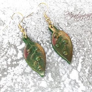 HARMATCSEPP fülbevaló - ékszer - fülbevaló - lógó fülbevaló - Meska.hu