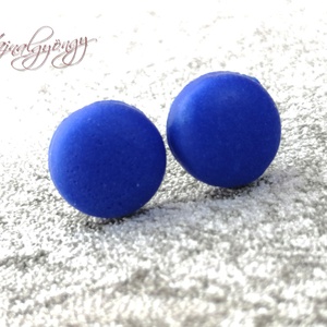 KIRÁLYKÉK fülbevaló  - Meska.hu