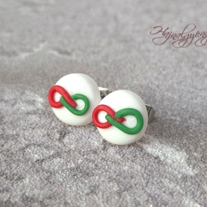 TISZA fülbevaló  - Meska.hu