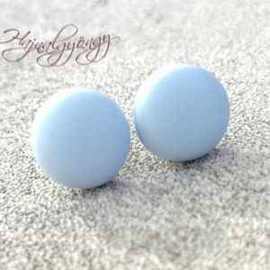 VILÁGOSKÉK fülbevaló  - Meska.hu