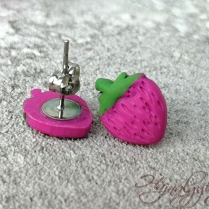 SZAMÓCA fülbevaló  - ékszer - fülbevaló - pötty fülbevaló - Meska.hu