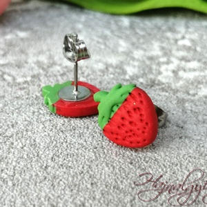 SZAMÓCA fülbevaló  - ékszer - fülbevaló - pötty fülbevaló - Meska.hu