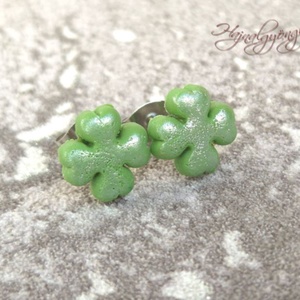 LÓHERE nemesacél fülbevaló - ékszer - fülbevaló - pötty fülbevaló - Meska.hu