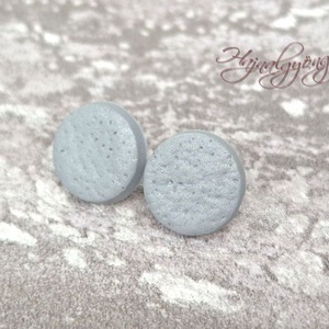 EZÜSTÖS nemesacél fülbevaló  - ékszer - fülbevaló - pötty fülbevaló - Meska.hu