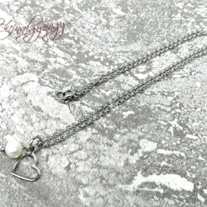 SZÍV nemesacél nyaklánc - ékszer - nyaklánc - medálos nyaklánc - Meska.hu