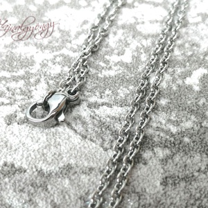 SZÍV nemesacél nyaklánc - ékszer - nyaklánc - medálos nyaklánc - Meska.hu