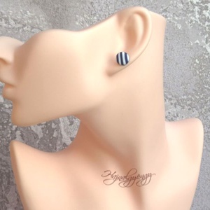 CSÍKOS nemesacél fülbevaló 10 mm - ékszer - fülbevaló - pötty fülbevaló - Meska.hu