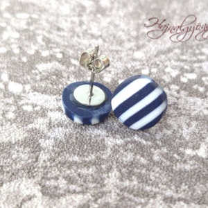 CSÍKOS nemesacél fülbevaló 10 mm - ékszer - fülbevaló - pötty fülbevaló - Meska.hu