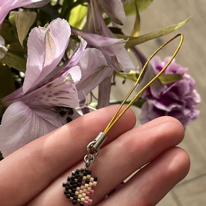 Icipici sünis táskadísz - táska & tok - kulcstartó & táskadísz - táskadísz - Meska.hu