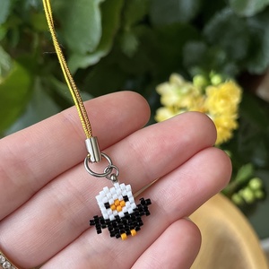 Icipici sas táskadísz, Táska & Tok, Kulcstartó & Táskadísz, Táskadísz, Gyöngyfűzés, gyöngyhímzés, MESKA