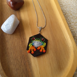 Béka medál - ékszer - nyaklánc - medálos nyaklánc - Meska.hu