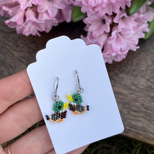 Vadkacsa fülbevaló, Ékszer, Fülbevaló, Lógó fülbevaló, Ékszerkészítés, MESKA