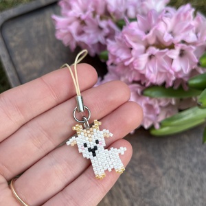 Kecske táskadísz, Táska & Tok, Kulcstartó & Táskadísz, Táskadísz, Ékszerkészítés, MESKA