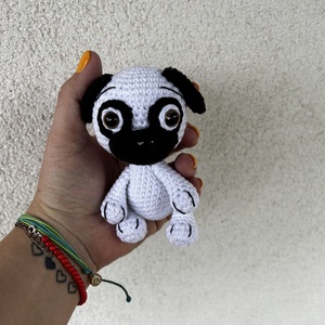 Horgolt mopsz kallaivivien613 részére - Meska.hu