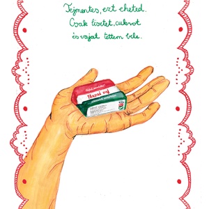 Magyar valóság (Hazai vaj) - művészet - grafika & illusztráció - művészi nyomat - Meska.hu