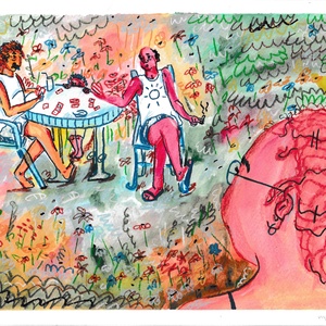 Nyár, Művészet, Grafika & Illusztráció, Művészi nyomat, Fotó, grafika, rajz, illusztráció, MESKA