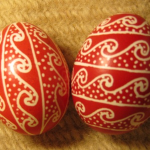 Írókázott háromszéki húsvéti tojás., Otthon & Életmód, Dekoráció, Dísztárgy, Festett tárgyak, Mindenmás, MESKA