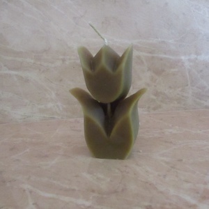 Tulipán gyertya - Meska.hu