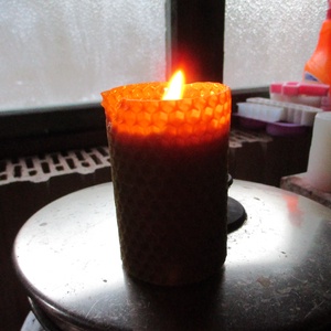 Írókázó gyertya - otthon & életmód - gyertya, illat, aroma - gyertya - Meska.hu
