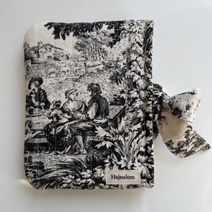 Vintage Könyvtartó, kézzel varrott , Könyv & Zene, Könyvtok, Varrás, MESKA