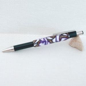 Orgona, márványmotívum kis csavarral golyóstollon - otthon & lakás - papír írószer - ceruza & toll - Meska.hu