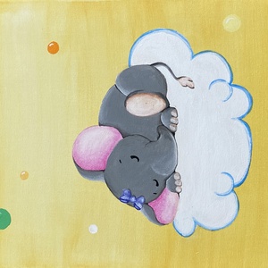 Sleepy elephant - játék & sport - Meska.hu