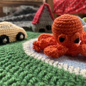 Hordozható mini játszószőnyeg babáknak - Meska.hu