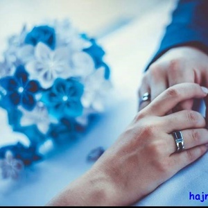 Menyasszonyicsokor kékben,  Tartós csokor! - esküvő - menyasszonyi- és dobócsokor - Meska.hu