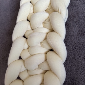 Kézzel horgolt 220 cm hosszú 10 cm magas baba ágyrács védő  - baba - mama - baba ágynemű - rácsvédő & baldachin - Meska.hu
