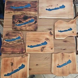 Balaton kép epoxy gyanta - diy (csináld magad) - egységcsomag - Meska.hu