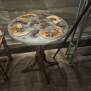 Asztal epoxy gyanta - diy (csináld magad) - egységcsomag - Meska.hu