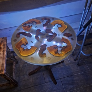 Asztal epoxy gyanta - diy (csináld magad) - egységcsomag - Meska.hu