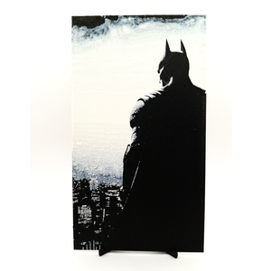 Batman HueForge 3D kép + ajándék képtartó - otthon & életmód - dekoráció - kép & falikép - 3d képek - Meska.hu