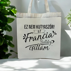 Egyedi mintás, feliratos vászontáska - esküvő - kiegészítők - táska - Meska.hu