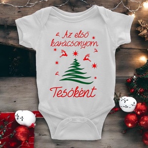 Első karácsonyos baba body egyedi fényképpel, szöveggel, névvel - ruha & divat - babaruha & gyerekruha - body - Meska.hu Első karácsonyos baba body egyedi fényképpel, szöveggel, névvel - ruha & divat - babaruha & gyerekruha - body - Meska.hu