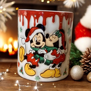 3D hatású Mickey - Minnie bögre, Otthon & Életmód, Konyhafelszerelés, tálalás, Tálalás, Bögre & Csésze, , MESKA