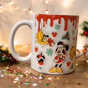 3D hatású Mickey - Minnie bögre - otthon & életmód - konyhafelszerelés, tálalás - tálalás - bögre & csésze - Meska.hu