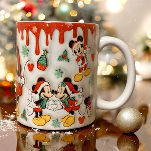 3D hatású Mickey - Minnie bögre - otthon & életmód - konyhafelszerelés, tálalás - tálalás - bögre & csésze - Meska.hu
