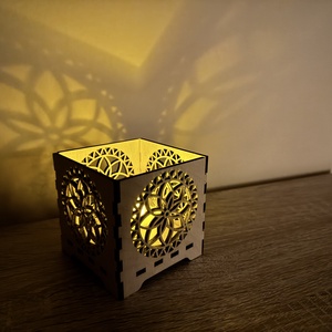 Lótusz örökmécses tartó - otthon & életmód - gyertya, illat, aroma - mécses és mécsestartó - Meska.hu