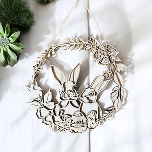 Tavaszi, húsvéti ajtókopogtató, dekoráció - otthon & életmód - dekoráció - ajtó- és ablak dekoráció - ajtódísz & kopogtató - Meska.hu