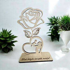 Anyák napi örökrózsa, Otthon & Életmód, Papír, írószer, Ajándékozás kellékei, Ajándékkísérő, , MESKA