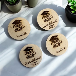 Egyedi ballagási hűtőmágnes, Otthon & Életmód, Konyhafelszerelés, tálalás, Konyhai dekoráció, Hűtőmágnes, , MESKA